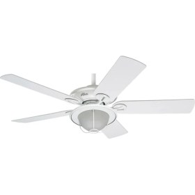 Resim Hunter Maribel Beyaz - 132 Cm. Dış Mekan Aydınlatmalı Tavan Vantilatörü 