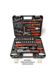 Resim Melzohome Takım Çantsı 58 Parça Tamir Set 