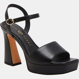 Resim Katy Perry The Square Open Kadın Siyah Topuklu Sandalet Siyah 
