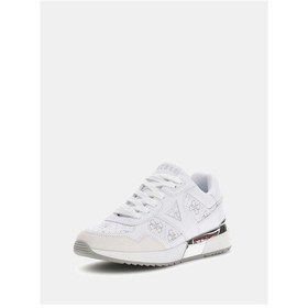 Resim Guess Mickay Kadın Beyaz/yeşil Sneaker Flfmıcele12-whıgr Beyaz/yeşil 