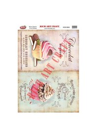 Resim RİCH PİRİNÇ DEKOPAJ KAĞIDI KOD:8063 