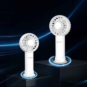 Resim Lenyes LHF15 3 Kademeli Portatif Mini Soğutucu El Fanı - Beyaz 