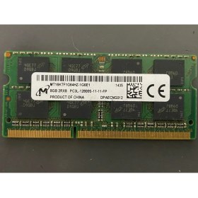 Resim Micron MT16KTF1G64HZ-1G6E1 8 GB Ddr3 1600 Mhz CL11 Notebook Ram Bellek 