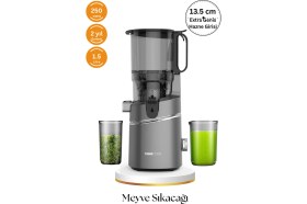 Resim Slow Juicer Yavaş Sıkım Katı Meyve Sıkacağı Sorbe ve Dondurma 