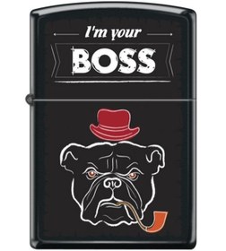 Resim Zippo Çakmak 218-102060 I'm Your Boss Design 