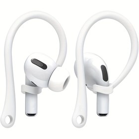 Resim 2 adet for airpods Pro 3 Nesil Spor Anti-düşme Tpu Kulak saç tokası 4 Nesil Kulaklık saç tokası 