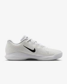 Resim Nike Fv5552-101 Vapor 12 Sert Kort Erkek Tenis Ayakkabısı - Beyaz 