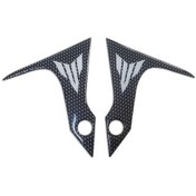 Resim Gp Kompozit Yamaha Mt-07 2014-2017 Uyumlu Çamurluk Pad Seti Beyaz (522065132) 