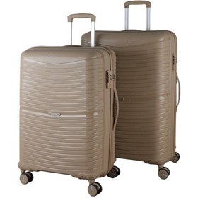 Resim V379 Aura Y.üretim Pp Valiz 65 Cm + 75 Cm Şampanya Set S24sy1000100-set 00026 Şampanya 