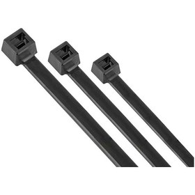 Resim Cırtlı Plastik Kelepçe 3,6x250 100 Adet Siyah Kabl Bağı 