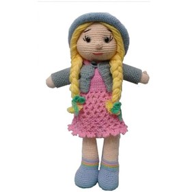 Resim Amigurumi Organik Oyuncak Bebek 38 