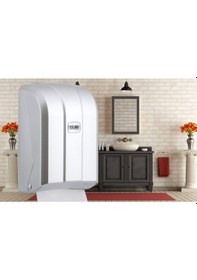 Resim Vialli K6M Z Katlı Dikkat Wc Tuvalet Kağıdı Dispenseri Mini Boy Gri 