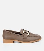 Resim Hotiç Kadın Deri Vizon Tokalı Klasik Loafer 01ayh312390a450 VIZON 