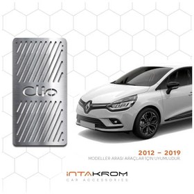 Resim intakrom Renault Clio 4 Krom Ayak Dinlendirme Pedalı - 2012 - 2020 Hb -Sw 