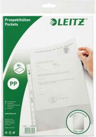 Resim Leitz 16 Lı Koli Poşet Dosya föy Dosya Şeffaf A4 100 Lü 