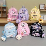 Resim Sanrio for hello kitty Sırt Çantaları Sanrio KT Kedi Sırt Çantaları Rahat Sırt Çantaları Spor Sırt Çantaları - Hafif Oxford Kumaşı, Fermuar Kapanışı, Canlı Desenler, Polyester Astar, Unisex, Taşınabilir ve Hafif Günlük Çanta | İdeal Doğum Günü, Cadılar Bayramı, Noel Hediye Önerisi 