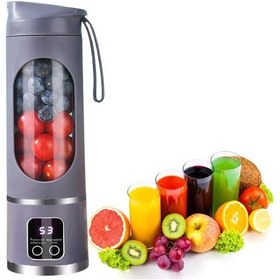 Resim Powermaster PM-25965 Taşınabilir Dijital Ekranlı Meyve Sıkacağı Blender 