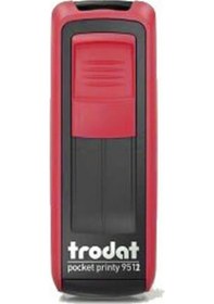 Resim Trodat 9512 47x18 MM Lazer Baskı Cep Kaşe N11.13548 