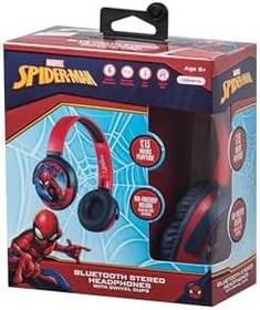 Resim Volkano Bluetooth Kulaklık Marvel Spıderman Mikrofonlu Kablosuz Çocuk Kulaklığı Lisanslı MV-9955-SM 