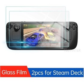 Resim Vana Buhar Güverte Oyun Konsolu Ekran Koruyucu Anti-scratch 9h Premium Temperli 2 Pcs 