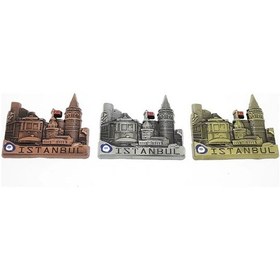 Resim Metal İstanbul Temalı Yöresel Magnet 2alk79 - 