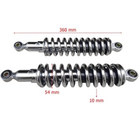 Resim SEVGENT Atv Ön Amortisör 360-54-10 Mm 2 Li Set 