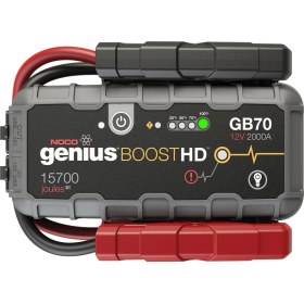 Resim Noco Genius GB70 Ultrasafe Lityum Akü Takviye + Powerbank + LED Lamba 12V 2000 