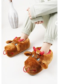 Resim Devida Yumuşak Taban Sevimli Hayvan Panduf Kahverengi Kahverengi 