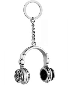 Resim Kulaklık Dj Anahtarlık 