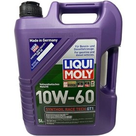 Resim Liqui Moly Synthoil Race Tech Gt1 10W-60 Sentetik Motor Yağı 5 L 