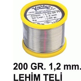 Resim Kurtel 200Gram 1,2Mm Lehim Teli - Kargo Ücretsiz 
