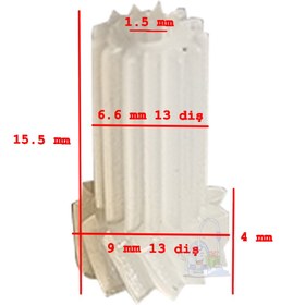 Resim Popüler Braun Uyumlu Silk Epil 9 Epilasyon Dişli Yedek Parça Takım 