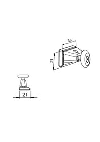 Resim Ayrıntıshop Artemis Duşakabin Cam Kapı Nöstar Tekerleri Krom 