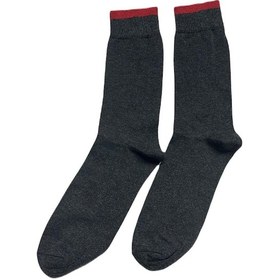 Resim Bad Bear 21.02.02.009-c0116 Flat Tall Unisex Çorap Antrasit 