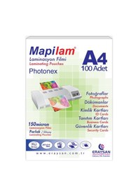 Resim Mapilam 150 Mic. Sıcak Photonex Lamin. Filmi A4 100'lü 