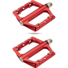 Resim Vona Hf-624 Kırmızı Alüminyum Platformlu Rulmanlı Pedal Kırmızı 