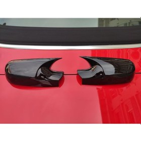 Resim Megane 2 Batman Yarasa Ayna Kapağı Ultra P.black İthal Ürün 