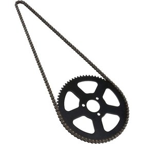 Resim Xurunkeji 25h 136 Zincir + 68t Dişli 2 Zamanlı 47cc 49cc Mini Küçük Spor Araba Cep Motosikleti Arazi Motosikleti İçin 