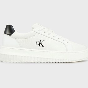 Resim Calvin Klein Bayan Ayakkabı Yw0yw01769 01w Beyaz-siyah Beyaz-siyah Beyaz - Siyah 
