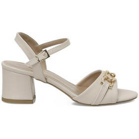 Resim Polaris 323099.z 5fx Bej Kadın Topuklu Sandalet 000000000101985468 Bej 