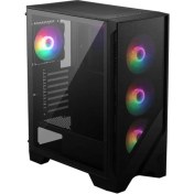 Resim MAG FORGE 120A B65 Temperli Cam 6 x120MM Auto RGB Fan 650W Bronz ATX Gaming Bilgisayar Kasası MSI