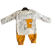 Resim Yumurcak Bebe Ayılı Unisex Bebek Sweat HBM11 