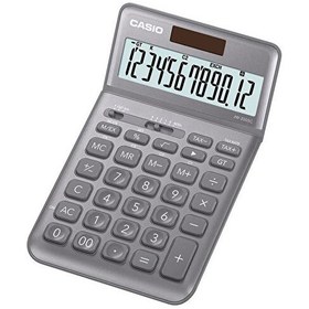 Resim Casio JW-200SC-GY 12 Haneli Masaüstü Gri Hesap Makinesi 