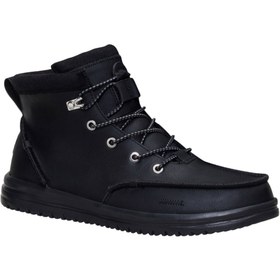 Resim HEY DUDE Bradley Classic Tumbled Erkek Siyah Bağcıklı Bot 