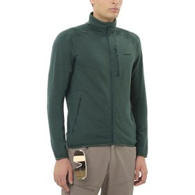Resim Salomon Essential Lightwarm Erkek Yeşil Fleece 