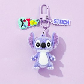 Resim Disney Stitch Sırt Çantası Anahtarlık Aksesuarı Unisex Yeni Tasarım, Doğum Günü, Noel, Sevgililer Günü Hediyesi 