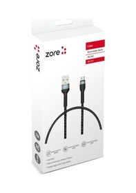Resim Siyah Shira Serisi Micro Usb Kablo 30 Cm-zore 