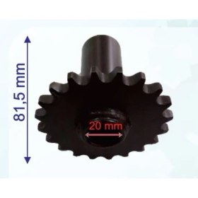 Resim Mondial Atv Ön Dişli 428-20T Iç 20 mm Uzunluk 81 mm Tm Öm -Erpilsan 