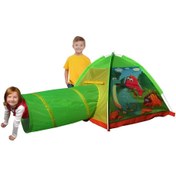 Resim Nessiworld İglo Dinazor Tünelli Çadır 170x112x94 cm 