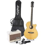 Resim Epiphone PR-4E Elektro Akustik Gitar Seti 